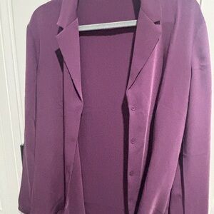 Aritzia Freeform Elegant Purple Women's shirt